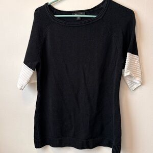 Ann Taylor Black and White Women's Sweater